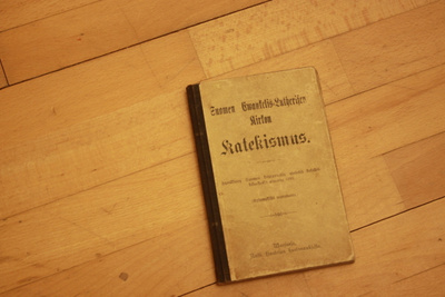 Lutherin Vähä Katekismus ja Kristinoppi 1893 pain. 1908 #14