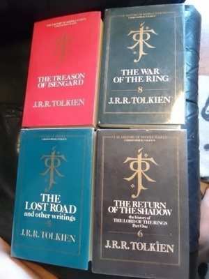Christopher Tolkien Keski-maan historia osat 5, 6, 7, 8