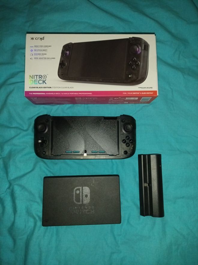 Nintendo switch tarvikkeet