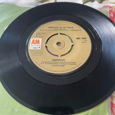 CARPENTERS: Jambalaya * Mr. Gruder * UK 1974