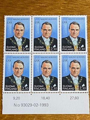 PRESIDENTTI MAUNO KOIVISTO 60 VUOTTA NUMERO KUUSILO**