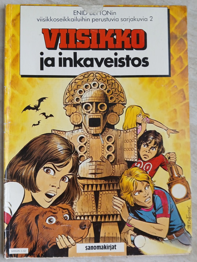 Viisikko ja inkaveistos albumi