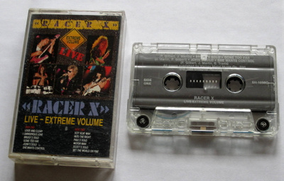 RACER X Live Extreme Volume 1988 C-KASETTI
