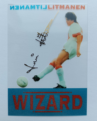 1996 Jari Litmanen Limited Edition #nno Wizard