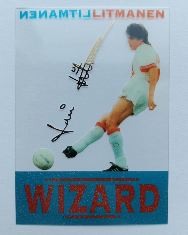 1996 Jari Litmanen Limited Edition #nno Wizard