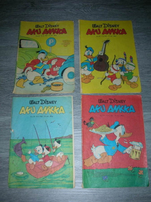 Aku Ankka 1967 19,23, 37, 50