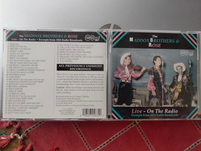 Maddox Brothers & Rose CD