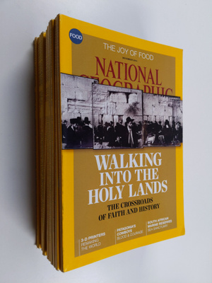 National Geographic vuosikerta 2014 (1-12) (Englanninkiel...