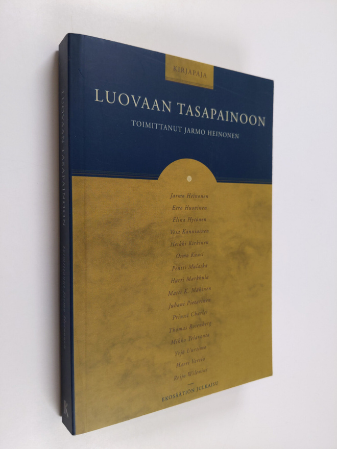 Jarmo Heinonen : Luovaan tasapainoon