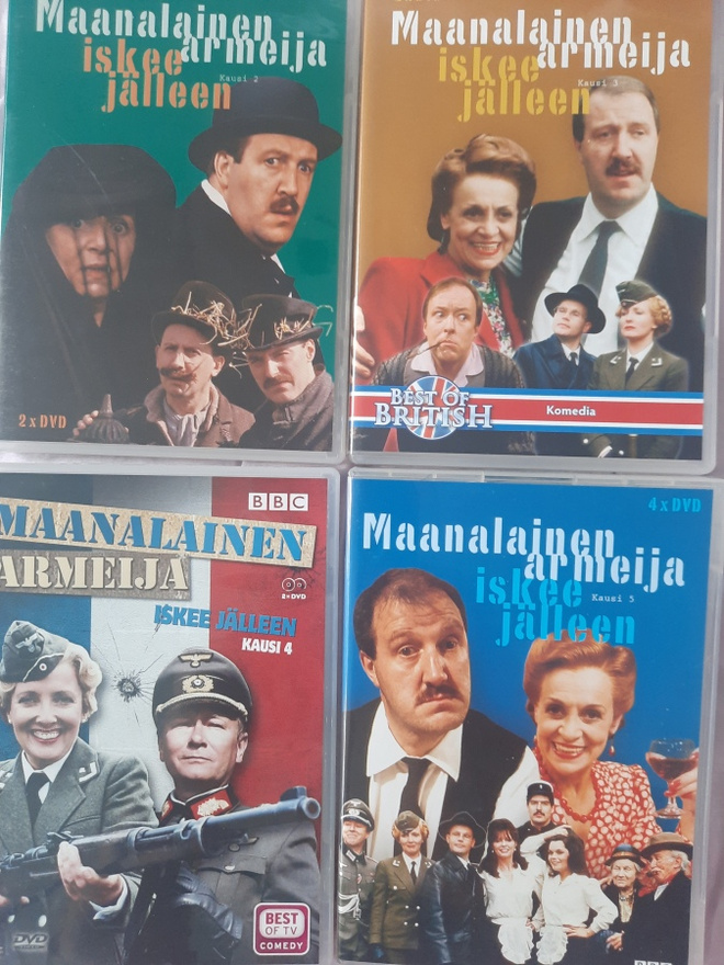 Maanalainen armeija  2 - 5 kaudet DVD