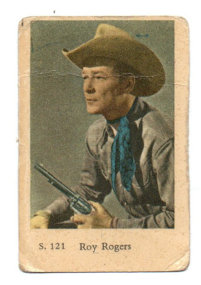 Purkkakuva S n:o 121 ROY ROGERS Purukumikuva