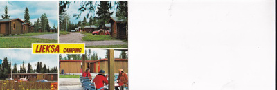Lieksa, Camping , sommitelmakortti   b616