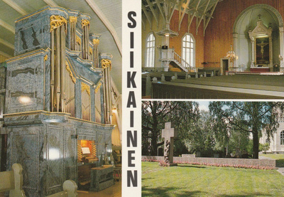 KIRKKOKORTTI - SIIKAISTEN KIRKKO