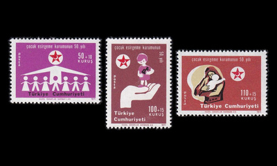 Turkki 2226-8 ** Lastenapu 50v (1971)