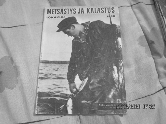 Metsästys ja kalastus Lokakuu 1948