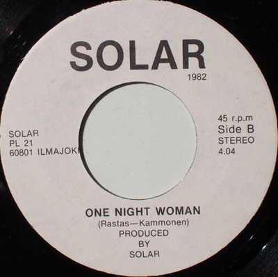 Solar–Walking Under Moonlight/One Night Woman VERY RARE!!!