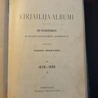 Kirjailija-albumi käsinkirjoitetulla kirjeellä - pikkukuva 4
