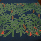 Marimekko Verhokappa"Kuusi"47 x 260 cm - pikkukuva 2