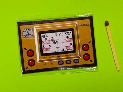 Nintendo Game & Watch Manhole Gold Series Jääkaappimagneetti