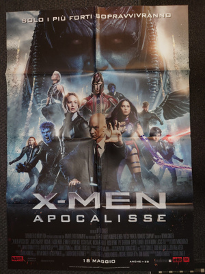 X-Men : Apocalypse - elokuvajuliste ( 139 x 97 cm )