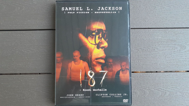 DVD: 187 - Koodi Murhalle (Samuel L. Jackson 1997/2010)