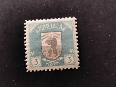 1922 Karjala 3mk**