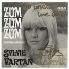 Single SYLVIE VARTAN Zum Zum Zum/ La Maritza. Aito nimikirjo - pikkukuva 1