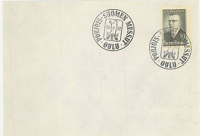 1952 POHJOIS-SUOMEN MESSUT OULU 20.9.1952
