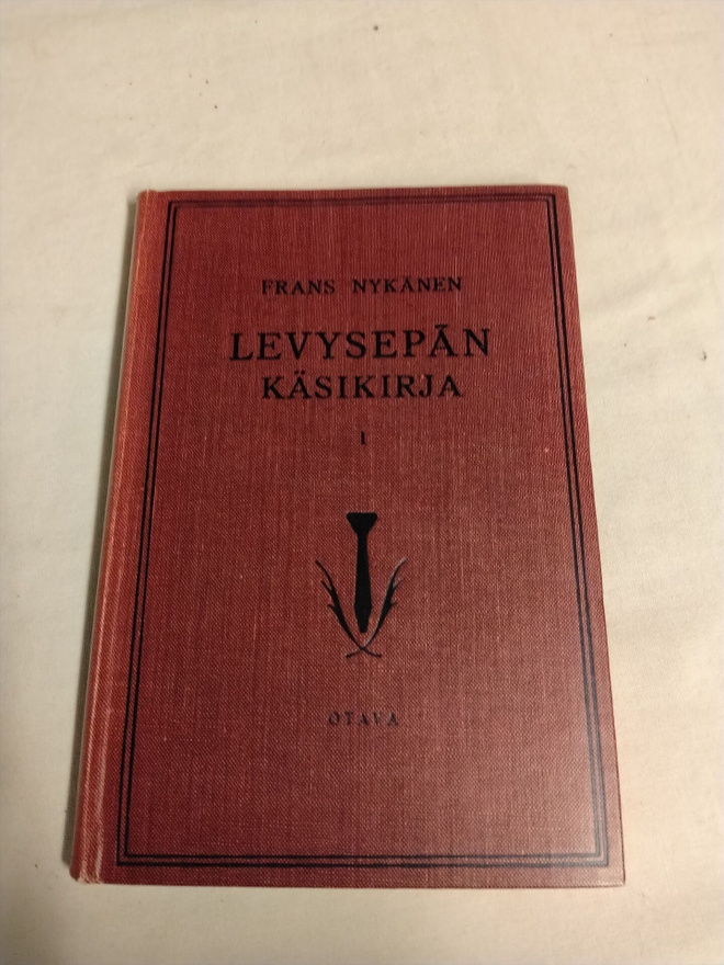 frans nykänen levysepän käsikirja 1
