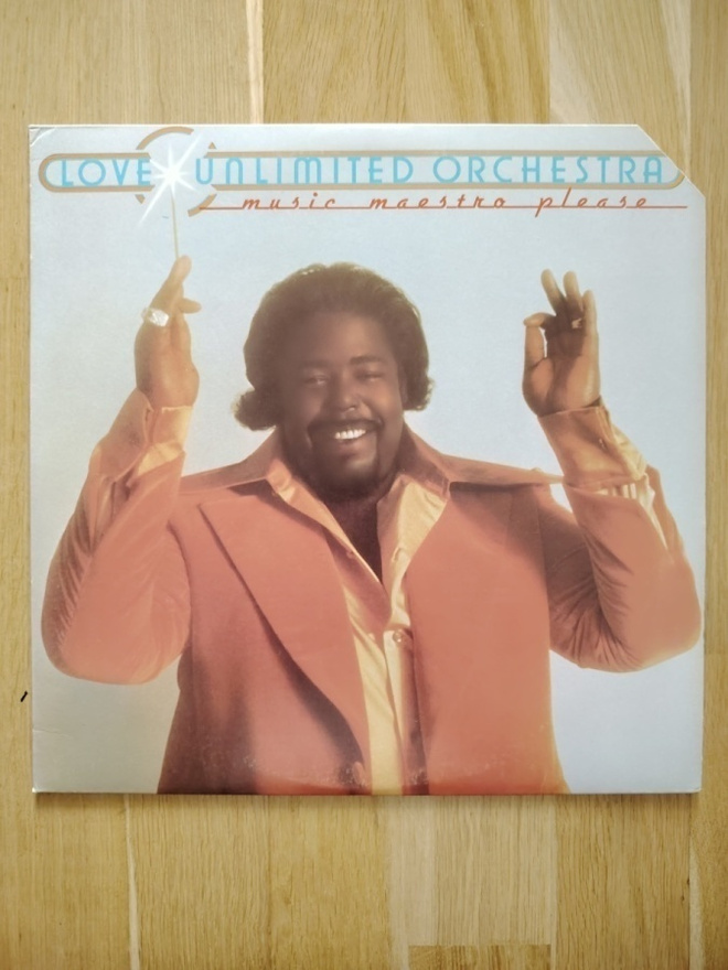 LOVE UNLIMITED ORCHESTRA : Music maestro please -LP