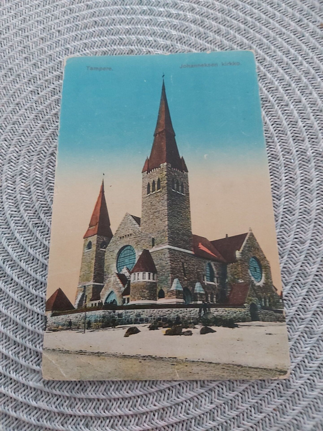 Tampere Johanneksen kirkko kortti