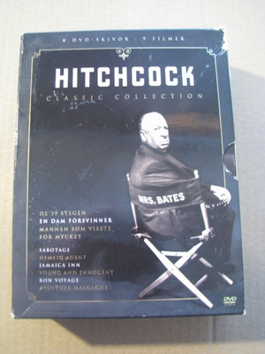 HITCHCOCK - Classic Collection  ( 9 elokuvaa )