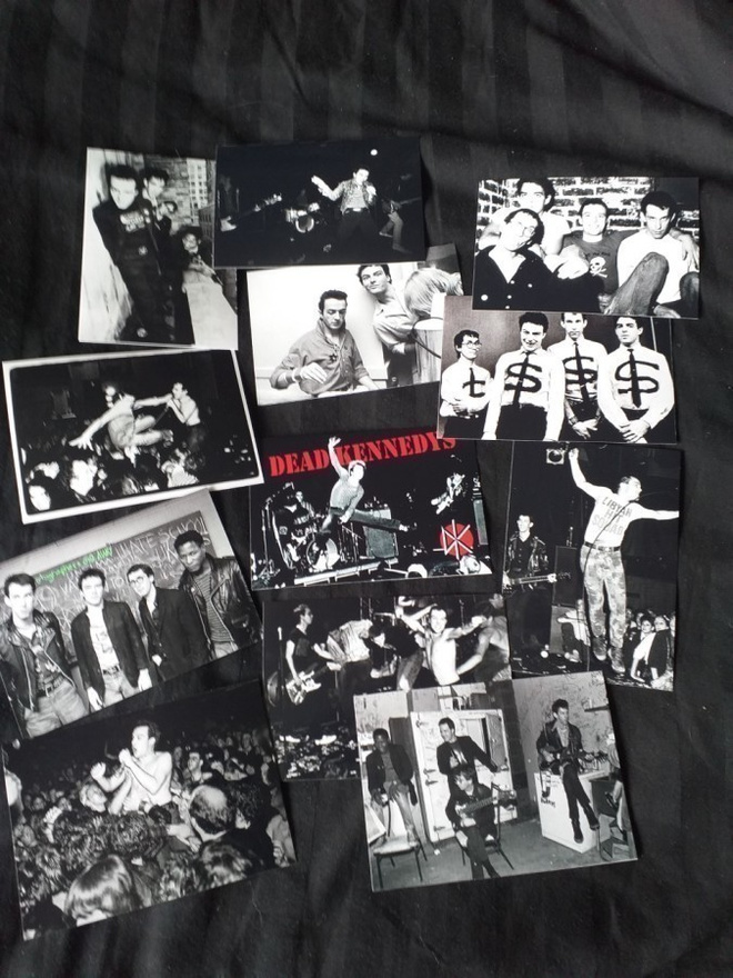 DEAD KENNEDYS valokuva 12kpl --- 9cm x 13cm