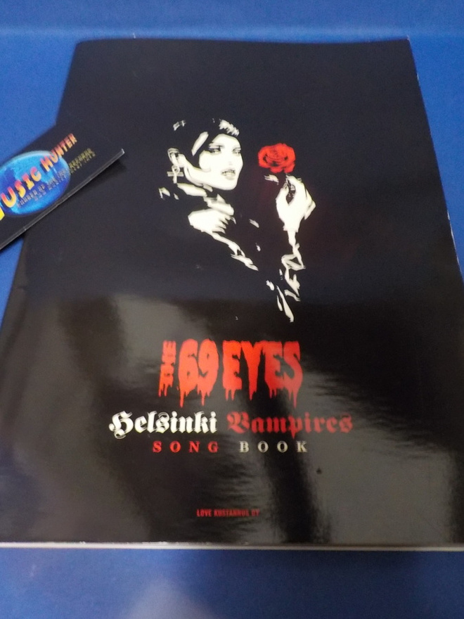 THE 69 EYES HELSINKI VAMPIRES SONG BOOK