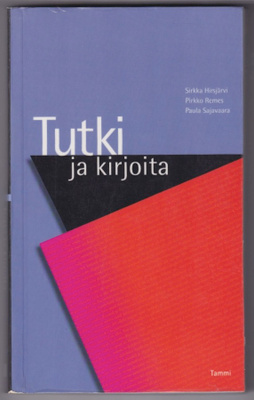 Sirkka Hirsjärvi: Tutki ja kirjoita