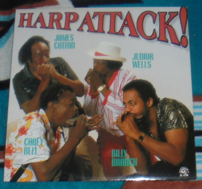 COTTON, WELLS, BELL, BRANCH ~ Harp Attack! ~ LP