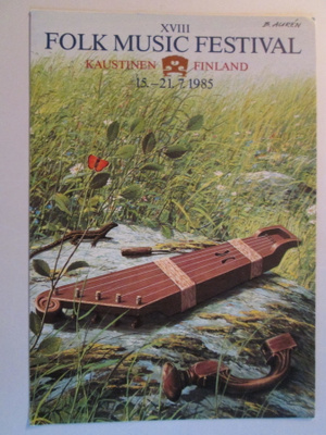KULKENUT 1986 KAUSTINEN FOLK MUSIC FESTIVAL BO AUREN