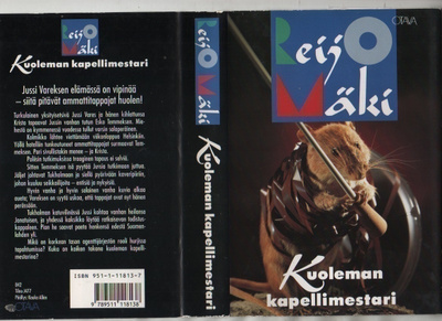 Mäki: Kuoleman kapellimestari, Otava 1991, skp., 1.p. , K3 +