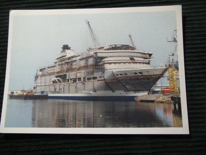 M/S Birka Paradise. Laivapostikortti