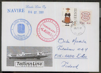 Viro Mi 323 ym "Linda Line Oy 6.7.2001"
