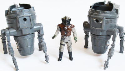 Star Wars vintage - CAP-2 Captivator 2 kpl + Klaatu