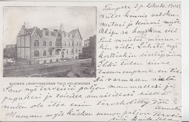 Helsinki Suomen lähetysseuran talo 1905