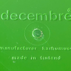 DECEMBRE / KARHUMUOVI VIHREÄ TARJOTIN - pikkukuva 3