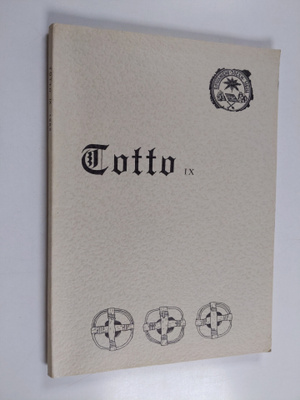 Totto 9 : Kotiseutuyhdistys Rovaniemen Totto r.y:n julkaisu