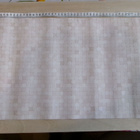 Nukkekoti lattia beige laatta paksu paperi - pikkukuva 1