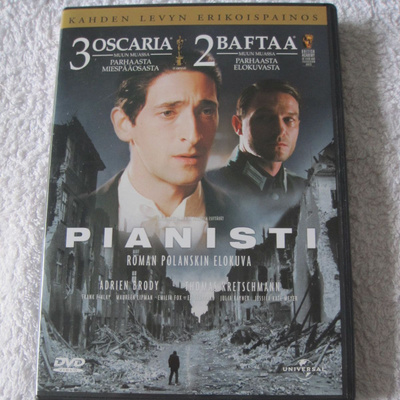 PIANISTI (2 X DVD) KAHDEN LEVYN ERIKOISPAINOS Roman Polanski