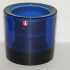 Iittala Marimekko KIVI tuikku ultramariininsininen, 80 mm - pikkukuva 1