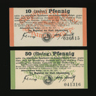 Saksa Notgeld 10, 50 Pfennig, Johannisburg 1917 - pikkukuva 1