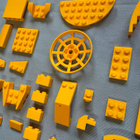 Oranssinkeltaiset legopalat - pikkukuva 3