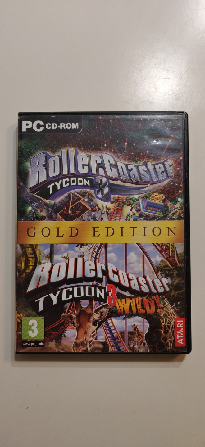 RollerCoaster Tycoon 3: Gold Edition - PC